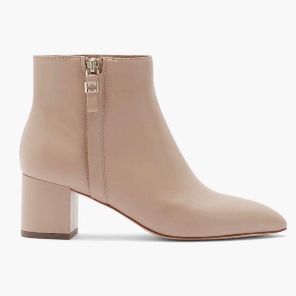 Kate Spade New York Women’s Leather Side Zip Ankle Bootie Boots - Size 5.5 - Picture 4 of 7